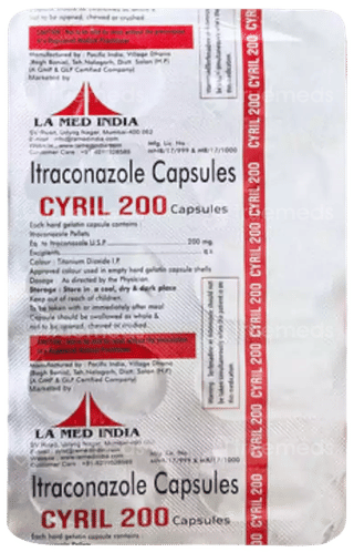 Cyril 200 Capsule 10